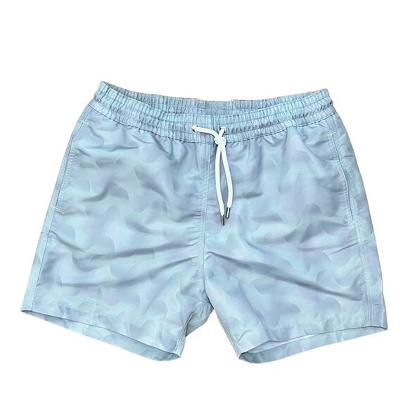 NWT Frescobol Carioca Copacabana Ombré Print Sport Cut Swim Shorts - Picture 2 of 12